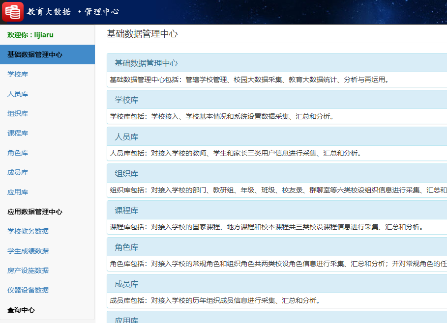 釋銳教育大數據系統首頁(yè)